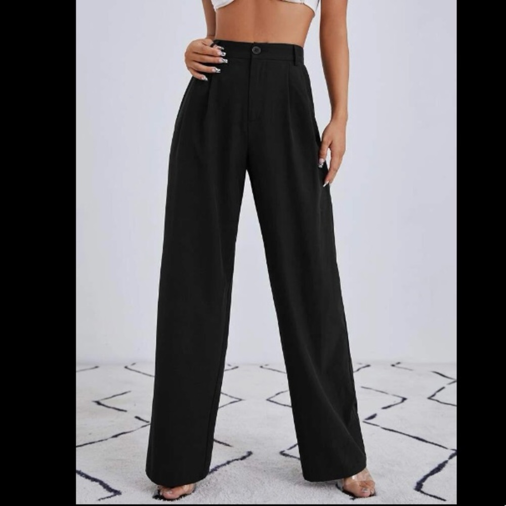 Tailored black pants